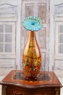 Sklo Murano Style - Váza Flakón Farebný Taliansko