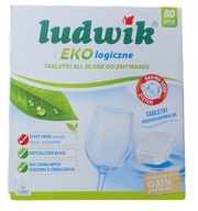 Ekologické tablety do umývačky riadu LUDWIK 80 ks
