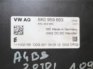 AUDI A3 8P A4 A5 A6 Q5 STABILIZATOR control unit voltage module 8K0959663