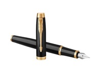 PARKER IM Pióro Wieczne czarne Black Lacquer GT