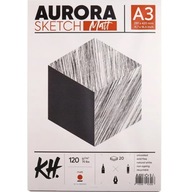 Náčrtník Aurora Mat A3 120g/m2