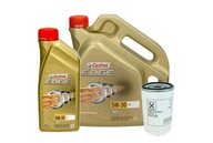 Motorový olej Castrol 4 l 5W-30 + 2 iné produkty