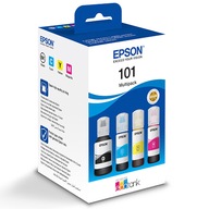 4 TUSZE EPSON 101 ECOTANK ITS L6160 L6170 L6176 L6190 L6260 L6270 L6290 ORG