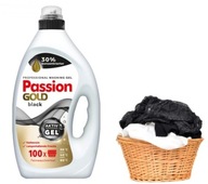 Żel Passion GOLD 100 prań 4l BLACK płyn do prania ubrań czarnych ciemnych