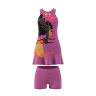 Tenisové šaty so šortkami Adidas Športové Tenisový turnaj M