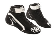 Topánky OMP First FIA čierno-biele