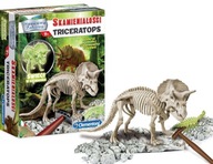 Sada Clementoni Fosílie Triceratops 60892