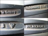 wheels discs tyres PORSCHE CARRERA 991 R20 22r