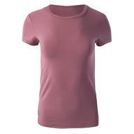 Ružovo-fialové tréningové tričko s krátkym rukávom