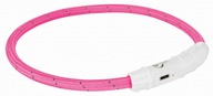 TRIXIE Obroża Psa Świecąca LED USB M-L 45cm 12707