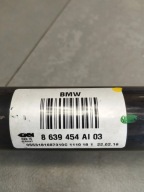 BMW 7 G11 semi-axis right rear part 8639454