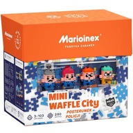 Klocki Konstrukcyjne Marioinex Wafle Mini Waffle City POSTERUNEK POLICJI