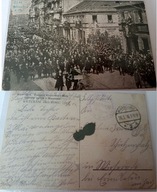 Warszawa Weterani 1863r pochód Konstytucji 3 Maja