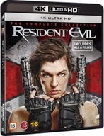 Resident Evil [6 Blu-ray 4K] Komplet Filmów 1-6 /Lektor i Napisy PL/