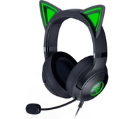 Słuchawki przewodowe z mikrofonem Razer Kraken Kitty V2 Black Nauszne