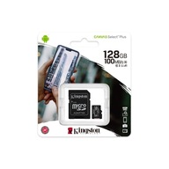 Pamäťová karta Kingston microSD 128GB + adaptér