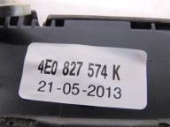 Couverture de la Serrure Poignée AUDI A8 D4 4E0827574K