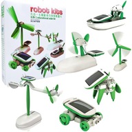 ROBOT SOLARNY KITS 6w1 ZESTAW SOLAR EDUKACYJNY