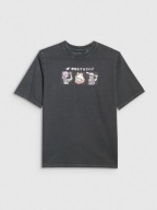 4F szürke pamut póló gyerekeknek