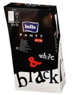 Hygienické vložky, Bella Panty Slim Black & White, 40 ks