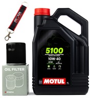 Olej motocyklowy MOTUL 5100 10w40 + filtr Gratis
