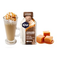 Energetický gél NPEU Caramel Macchiato, GU Gel kávová príchuť 32 g