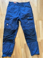 FJALLRAVEN SPODNIE G1000 stalowo czarne 46/80-84