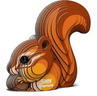 Veverička Puzzle3D Priestorové Eko Eugy
