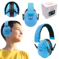 Ochranné slúchadlá detské odhlučnené 3roky+ modrá SafeTeddy