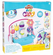 Koláč PLAY-DOH Air Clay Crackle Cafe set Kaviareň 23 el.