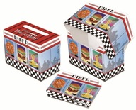 Pudełko Diner na talię Pokemon karty MtG cards Magic the Gathering Deck Box