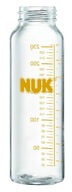 NUK- Szklana butelka 230 ml z nakrętką