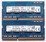 Pamięć RAM DDR3L 12800S 8GB (2x4GB) HYNIX HMT451S6BFR8A-PB
