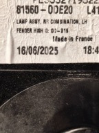 TOYOTA YARIS CROSS light rear left 815600DE20