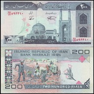 IRAN, 200 RIALS (1982-) Pick 136d