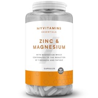 MYPROTEIN Zinc&Magnesium 90caps ZINOK HORČIČKA B6 IMUNITA ÚNAVA KOSTI