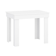 Malý jedálenský stôl 90x60cm farba biela