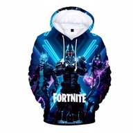 MIKINA FORTNITE 3D VŠETKY VEĽKOSTI NOVÉ VZORY