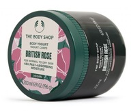 THE BODY SHOP Jogurt do ciała Balsam Nawilżający British Rose 200ml