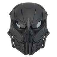 Taktická maska Airsoft Čierna z nylonu Predator Párty Halloween