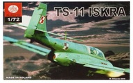 S106 Model samolotu do sklejania TS-11 ISKRA 1:72 - PLASTYK