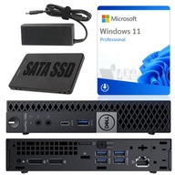 MINIATÚRNY POČÍTAČ DELL 7060 i5-8500 8GB NOVINKA 240GB SSD WIN11PRO A TRIEDA