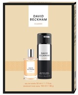 DAVID BECKHAM CLASSIC Sada kozmetiky EDT 50ml + Pánsky dezodorant