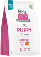 Brit Care Dog Grain Free Puppy Salmon Suché krmivo pre psa Losos 3kg