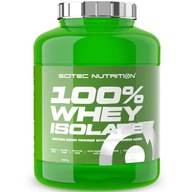 SCITEC 100% Whey Protein Isolate 2000g AMINOKWASY BCAA BIAŁKO REGENERACJA