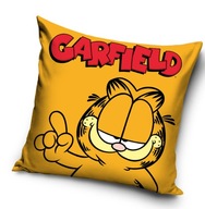 obliečka na vankúš 40x40 rozprávková plyšová velvet Garfield
