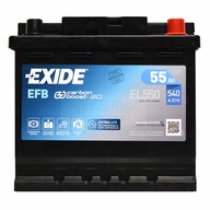 EXIDE EL550 55AH 550A EFB START-STOP