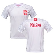 Koszulka Piłkarska Sportowa POLSKA POLSKI r. L