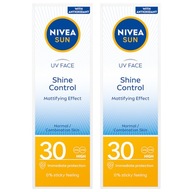 Zmatňujúci pleťový krém NIVEA SUN s SPF 30