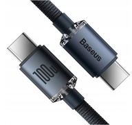 Kábel USB typ C - USB typ C Baseus 2 m čierny